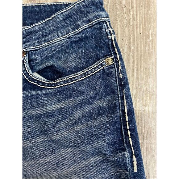 BKE Tenley Bootcut Jeans Ankle Crop Mid Rise Women’s Sz 29 - Picture 3 of 9